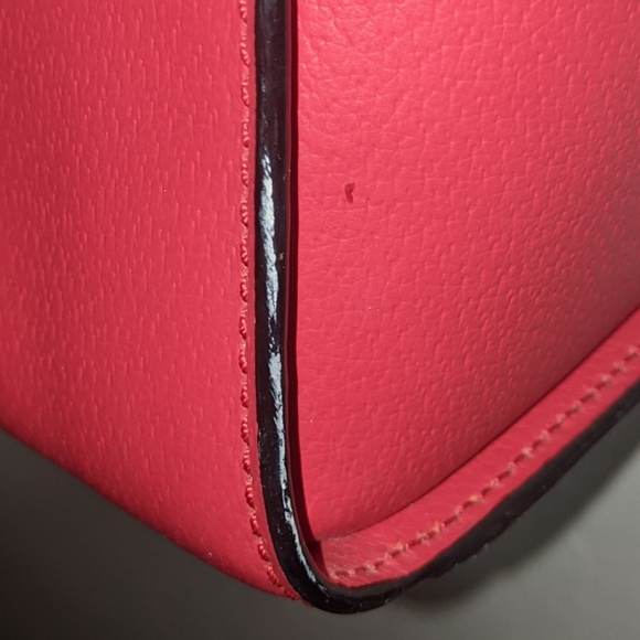 Kate Spade red leather purse like NEW - Picture 11 of 12